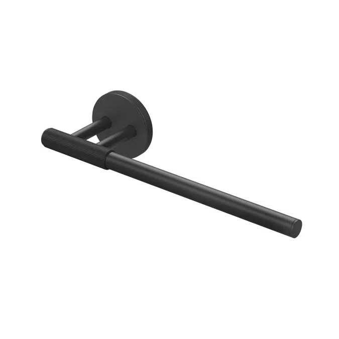 Milli Marq Edit Matte Black Guest Towel Holder 21913