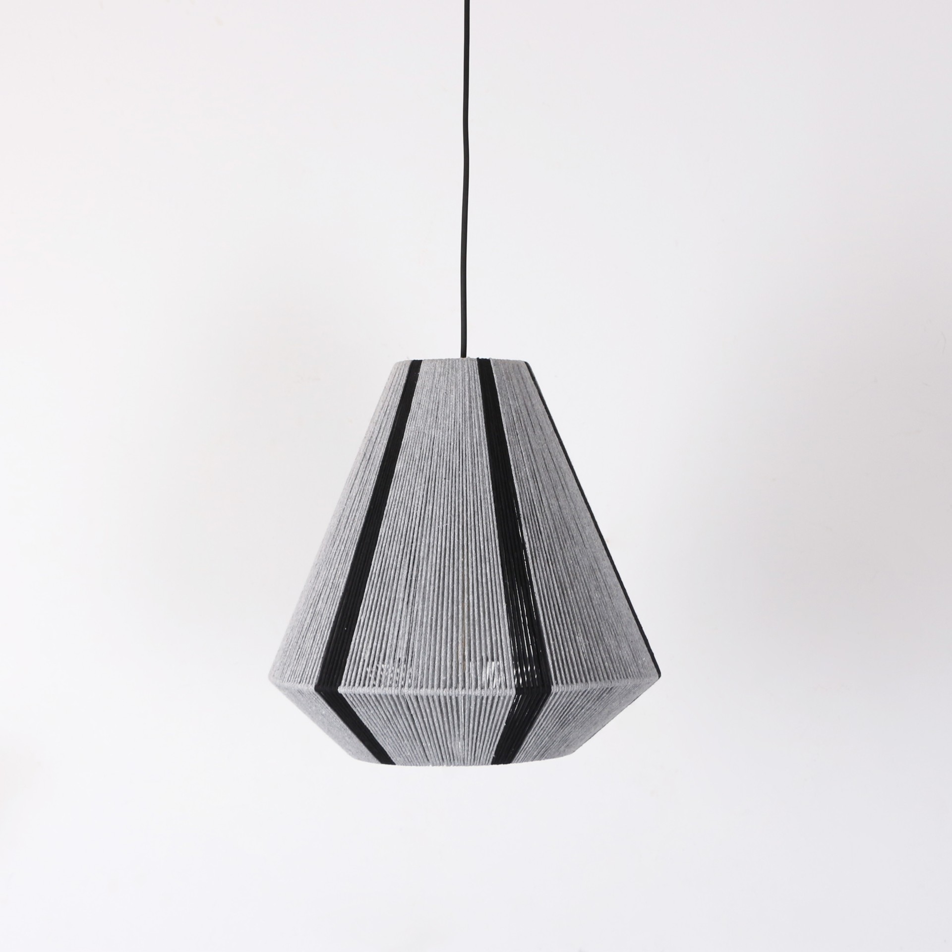  Özden Macrame Rope Colorful Chandelier  