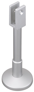 Support leg, aluminium, partition wall system for sanitary facilities - 980.79.401