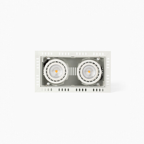 NANO COLIN-2 White recessed without frame 14-26W 3000K 56°