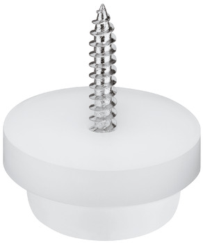 Mobilya Kaydırıcı, Plastik, Yükseklik 10 Mm, Vida ile - 650.19.724