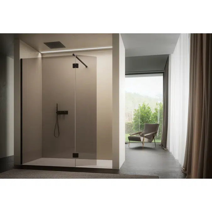 Vitrum Alcove Shower Enclosure VT1LPFP6