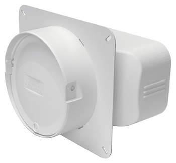 Wall Connection Spigot, Round Pipe System 125 - 500.90.243