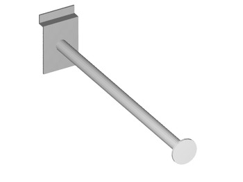 Clothes hanger rail, Display 150, straight - 790.57.270