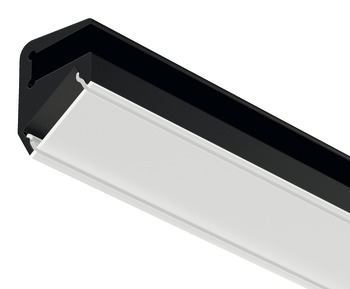 Glass edge profile, Profile 5101 for LED strip lights 10 mm - 833.02.694