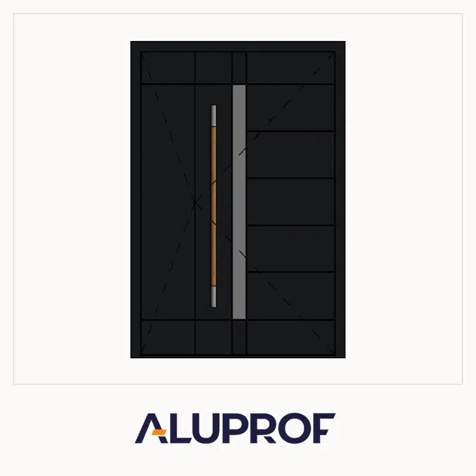 MB-86N SI AP25 Double Panel Door (Inward/Outward Opening)