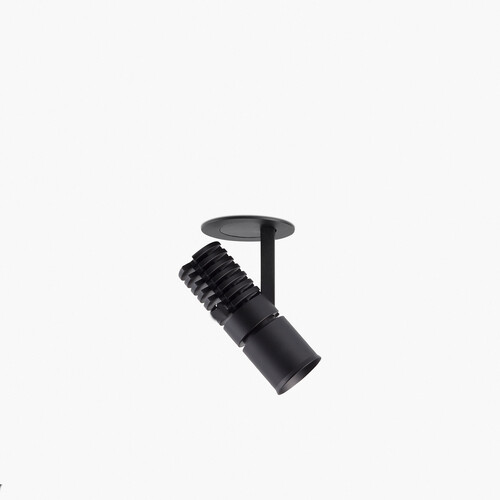 UNO siyah/siyah recessed spot pulldown 8W 37° 3000K CRI90