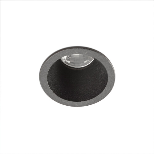 FOX 40 black recessed 5W 2700K 25°