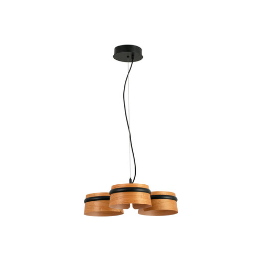 LOOP Black pendant lamp