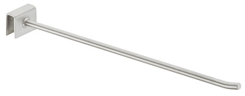 Removable stainless steel garment display rail - 772.52.083