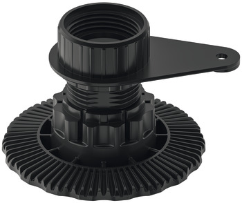 Vida ile Kaydırıcı, Montaj Plakası ile, ForAxilo® 78 Plin Sistemi - 637.76.460