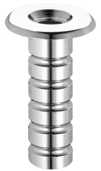 Dust excluding socket, Brass, nickel-plated - 911.81.121