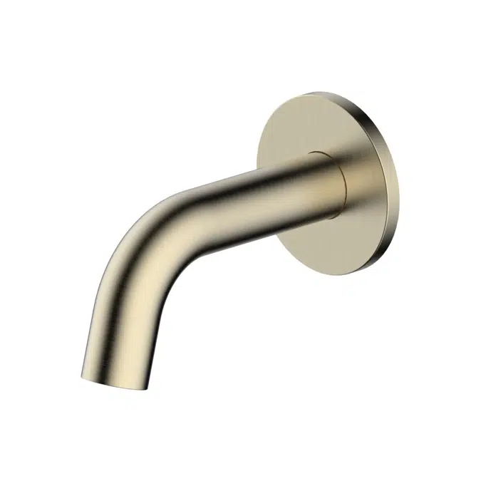 Mizu Drift Brushed Brass 110mm Basin/Bath Outlet 2266316