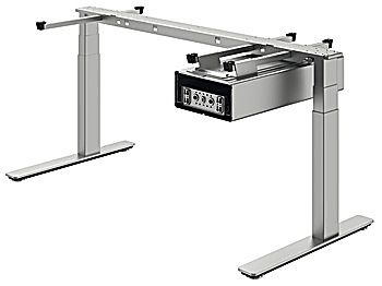 Table baseOfficys TE651 Complete set, with small pedestal - 633.56.281