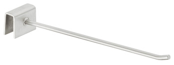 Removable stainless steel display rail - 772.52.082