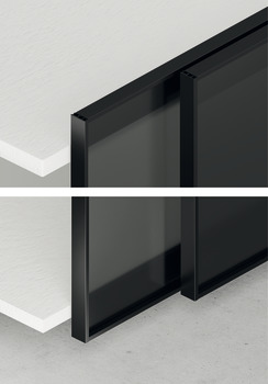 Aluminium door frame set, forSlido F-Line44 80A and F-Line32 80A - 406.78.723