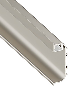 Recessed Grip ProfileDéco, C-profile with integrated LED profile - 126.00.011