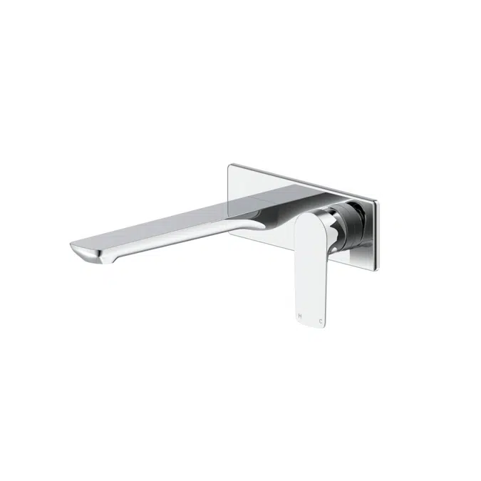 Milli Trace Wall Bath Mixer Set Chrome 2266030