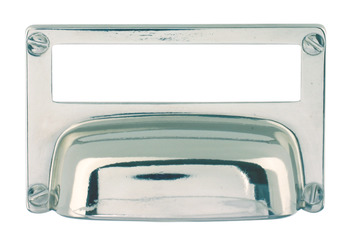 Etiketli Kulp, Çinko Alaşımı, Etiket Boyutları 75 X 18 Mm - 168.08.700