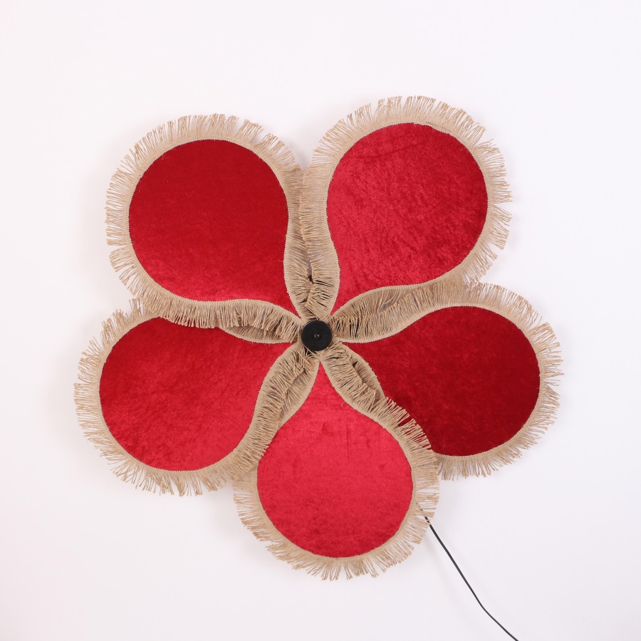 Papatya Kadife Kumaş TAVAN & DUVAR AYDINLATMASI 