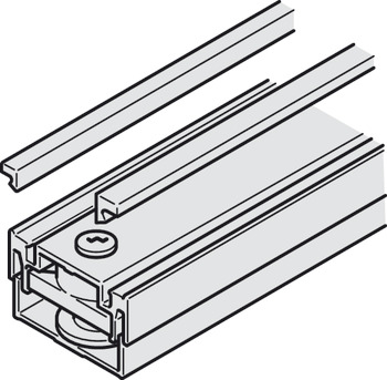 Clip-on panel, for running track - 940.43.709