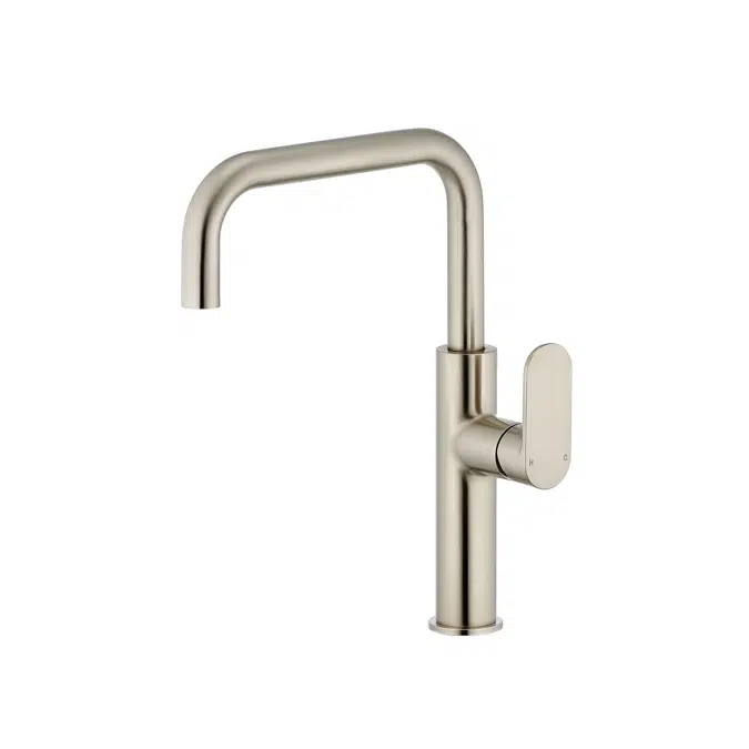 Mizu Soothe MK2 Fırçalanmış Nikel Gooseneck Lavabo Bataryası 2265237