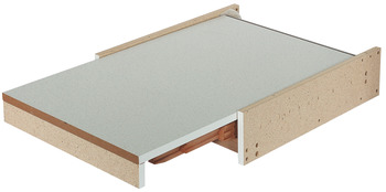 Pull-out table, load-bearing capacity 100 kg, Hailo Rapid 3845 - 505.58.603