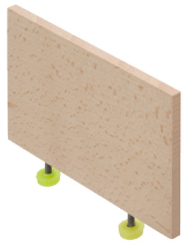DividerMatrix Box P Plus for pull out door front fixing - 553.67.322
