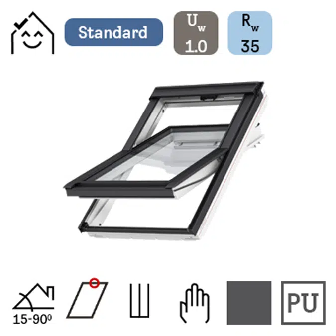 GLU 64 Comfort Series Polyurethane Window