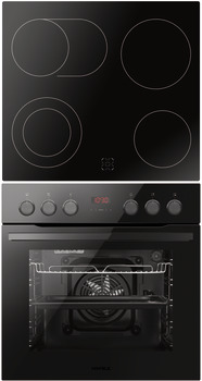 Assedo SHCE12B6a Glass Ceramic Hob Cooker Set - 535.62.670