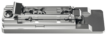 Mounting plate, For glue fixing for glass and mirror doors - 329.67.095