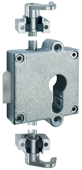 Yaylı bolt espagnolette kilidi, PZ 60, geri çekme 40 mm - 225.90.720