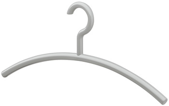 Coat hangers, polyamide, rigid hook, round shackle - 804.56.197