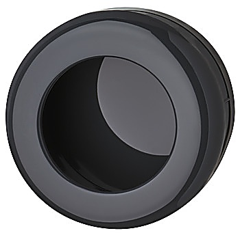Inset handle, Polyamide, round - 158.80.192