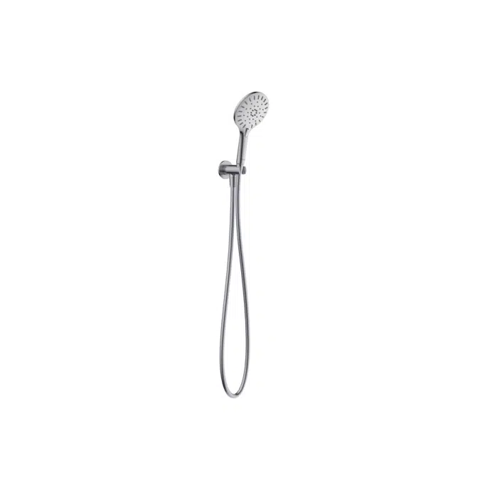 Roca Ona Brushed Nickel Handshower with Wall Bracket (5 Star) 14939