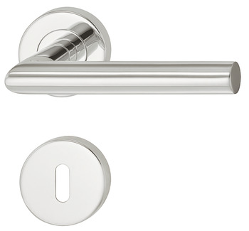 Door handle set, Stainless steel, Startec, model LDH 2171 - 903.91.081