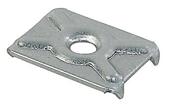 Rear panel connector, For screw fixing - 260.01.007