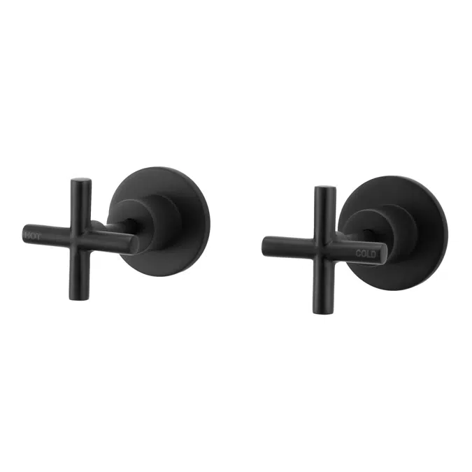 Solus Matte Black Wall Top Assemblies 26912