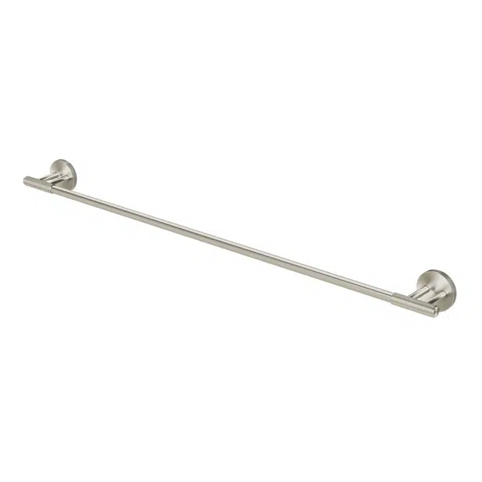 Milli Marq Edit Brushed Nickel Single Towel Rail 800mm 21932