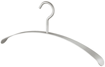 Coat hangers, stainless steel, rigid hook, wider shackle ends - 842.45.060
