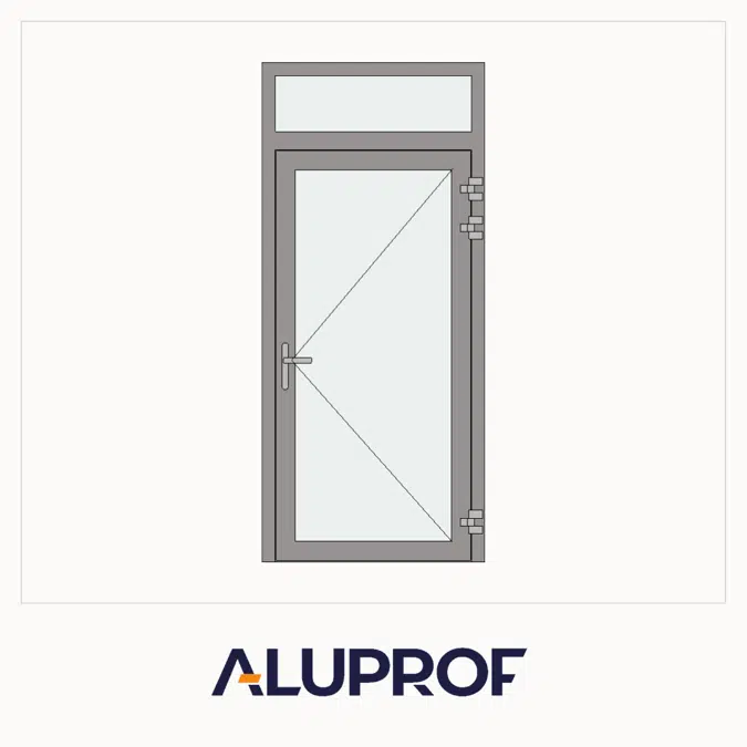 MB-86 ST Üstten Fenerlikli Dışa Açılır Tek Kanat Kapı