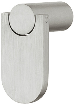 Furniture handle, Drop pendant handle, zinc alloy, with anti-twist pin - 112.02.010