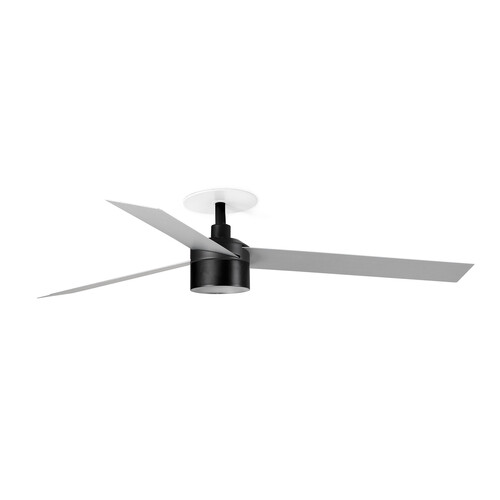 CRUISER RECESSED TEK L siyah/aluminium fan 4000K