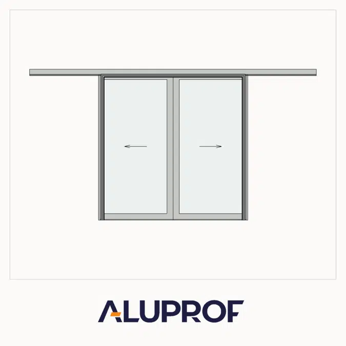 MB-DPA MB-59S Profil Uyumlu Otomatik Çift Kanat Sürme Kapı