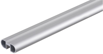 Headrail, aluminium, partition wall system for sanitary facilities - 980.79.756