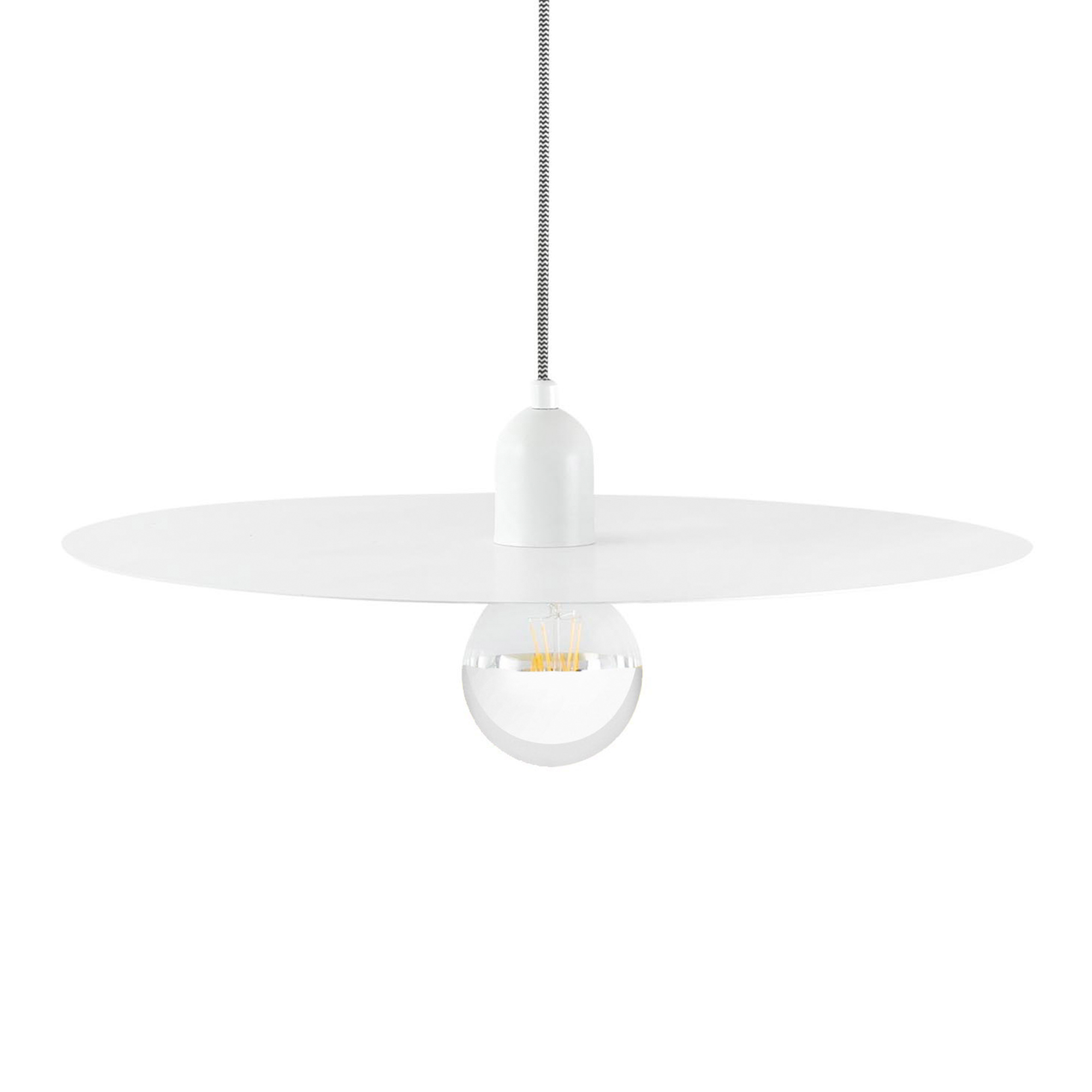 PLAT 7L White pendant lamp