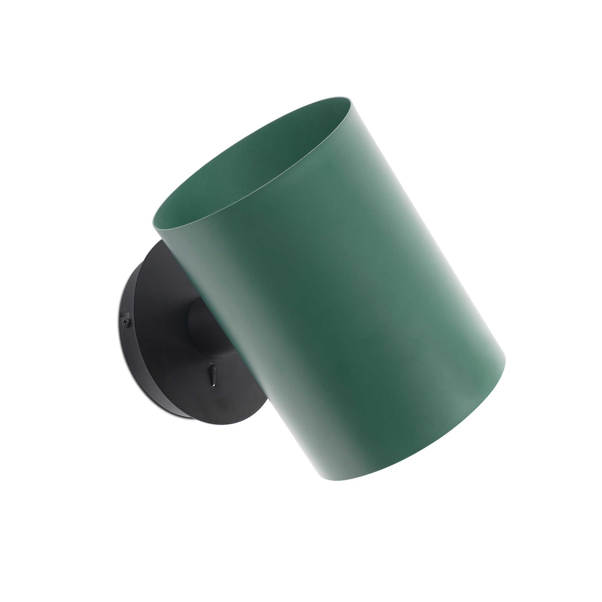 GUADALUPE Black/green wall lamp