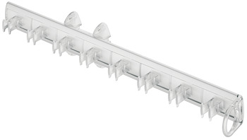 Tie and belt rack, extending, for 8 belts - 807.27.050
