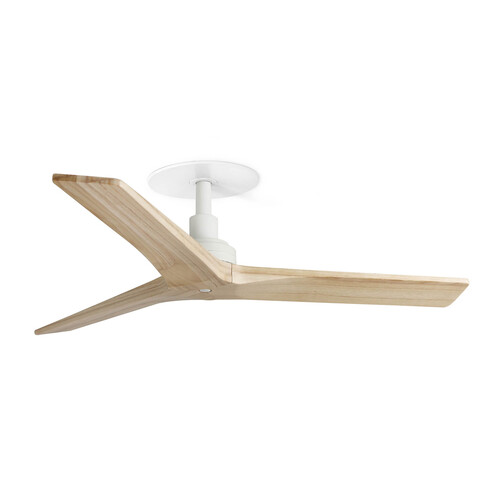 KLIM RECESSED S Ceiling fan beyaz/pine TUYA