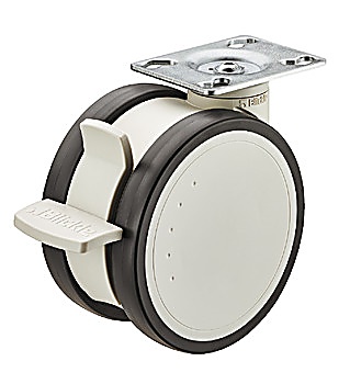 Furniture castor, Load bearing capacity 125 kg - 661.85.525